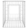 Gabion Basket Posts 2 pcs 19.7"x19.7"x23.6" Iron